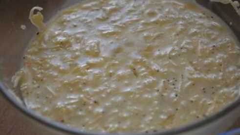 тыквенно-картофельная запеканка