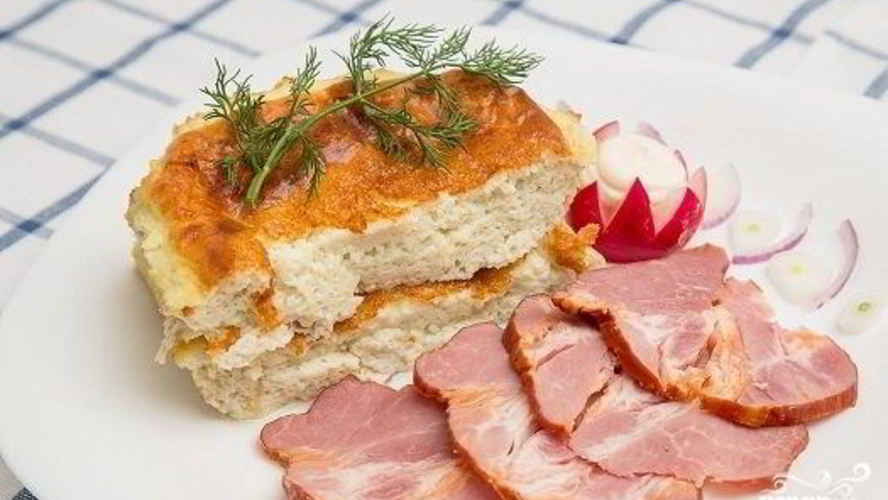 Рецепт яичной запеканки