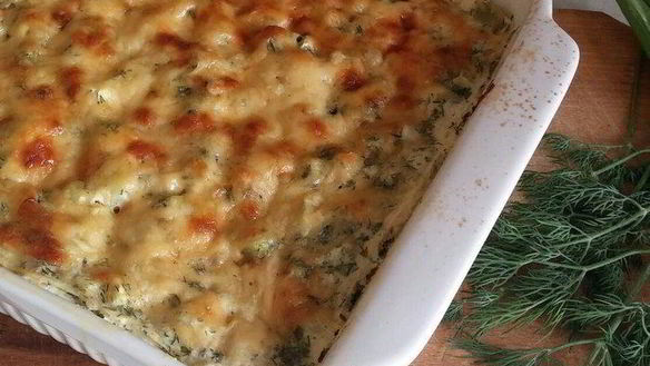 Рецепт Запеканки из кабачка с аппетитной сырной корочкой