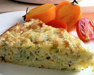 Запеканка из кабачка с сыром фета