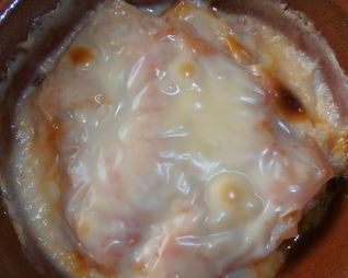 Запеканка из лука-порея под сыром