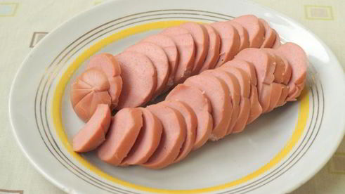 запеканка из макарон с сардельками и кабачками