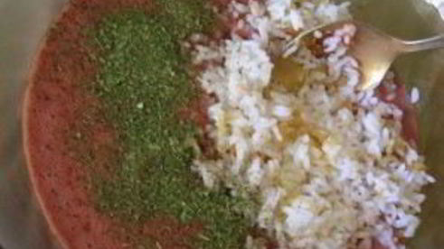 запеканка из печени с рисом