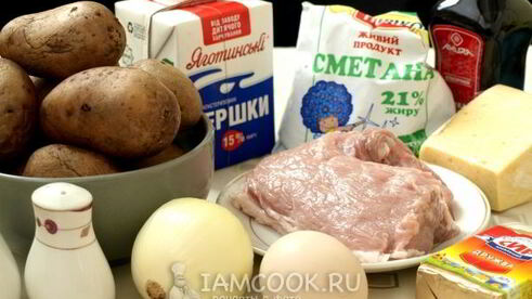 запеканка из свинины с картофелем в духовке