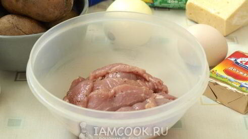 запеканка из свинины с картофелем в духовке