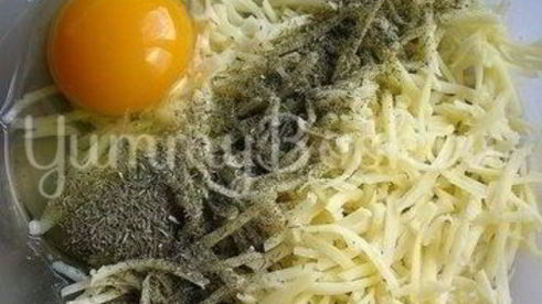 запеканка из тертого картофеля с сыром и чесноком