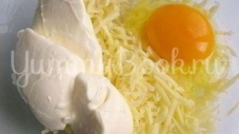 запеканка из тертого картофеля с сыром и чесноком