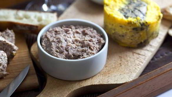 Рецепт Запеканки из утиной печени с чечевицей