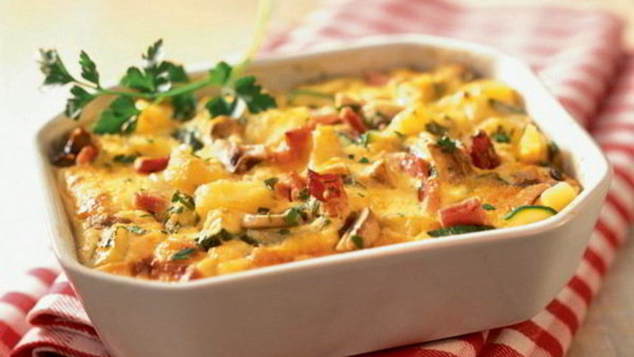 Рецепт запеканки с баклажаном