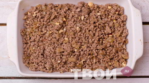 запеканка с фаршем