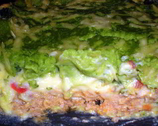 Запеканка с суфле из брокколи