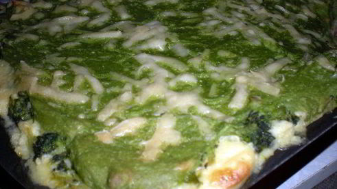 запеканка с суфле из брокколи