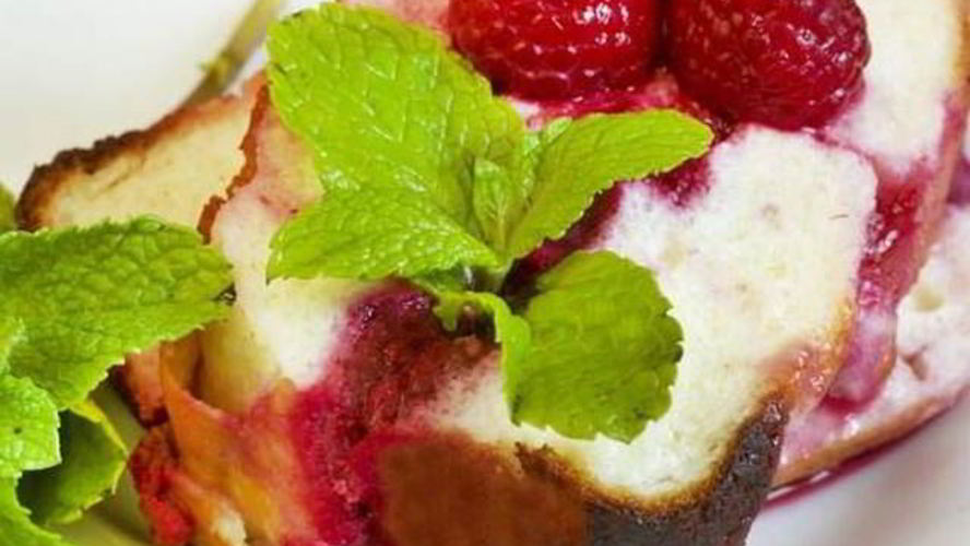 Рецепт запеканки творожной с малиной