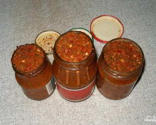 Аджика без варки