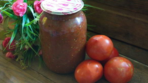 Рецепт Аджики грузинской острой