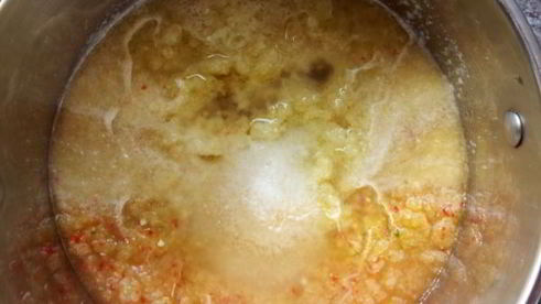 аджика из кабачков с яблоками на зиму