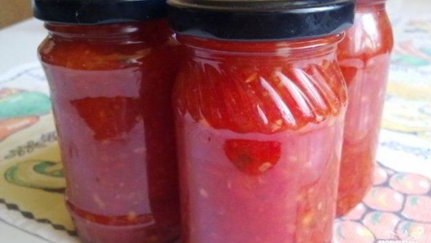 Рецепт аджики из красной смородины на зиму