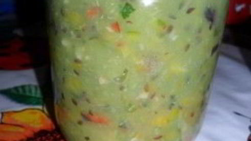 аджика из крыжовника на зиму