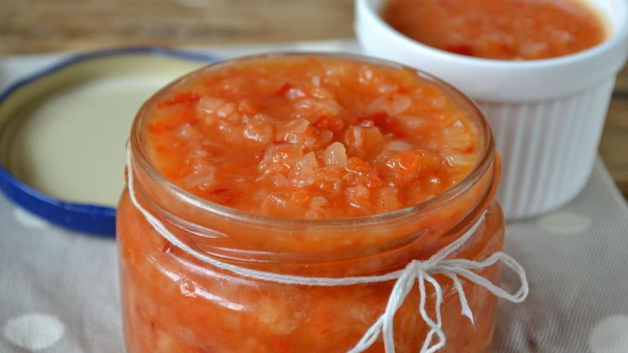 Рецепт аджики из перца на зиму