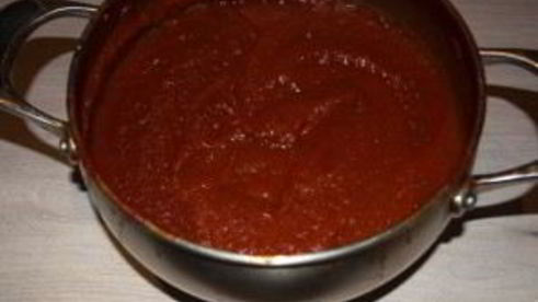 аджика из яблок и томата на зиму