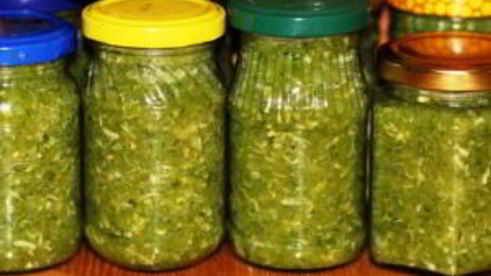 аджика из зеленых помидоров на зиму