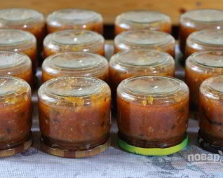 Аджика на зиму с варкой