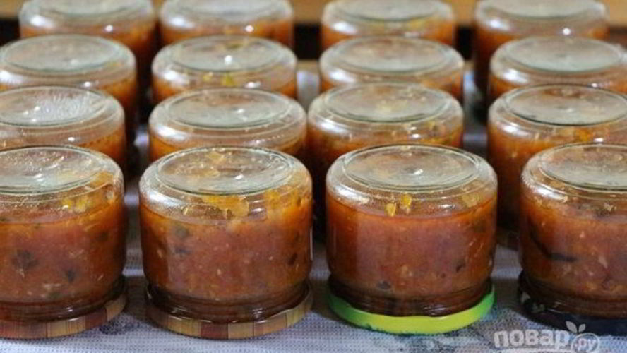 Рецепт аджики на зиму с варкой
