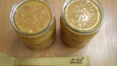 аджика острая из помидоров и чеснока