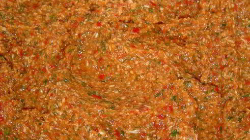 аджика с хреном без тепловой обработки