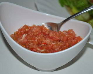 Аджика с хреном без варки