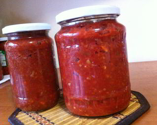 Аджика сырая