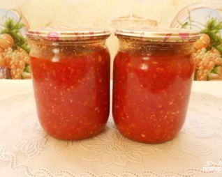 Аджика украинская на зиму