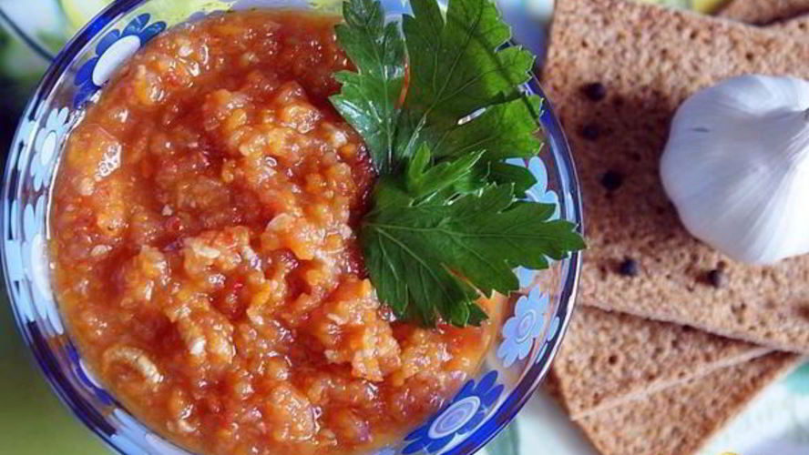 Рецепт домашней аджики