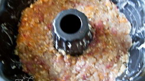 мясная корона с соусом-аджикой