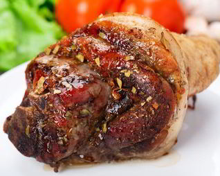 Свинина в аджике в духовке