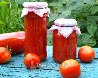 Вареная аджика на зиму