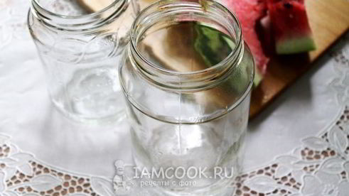 арбузы в сладком маринаде без уксуса