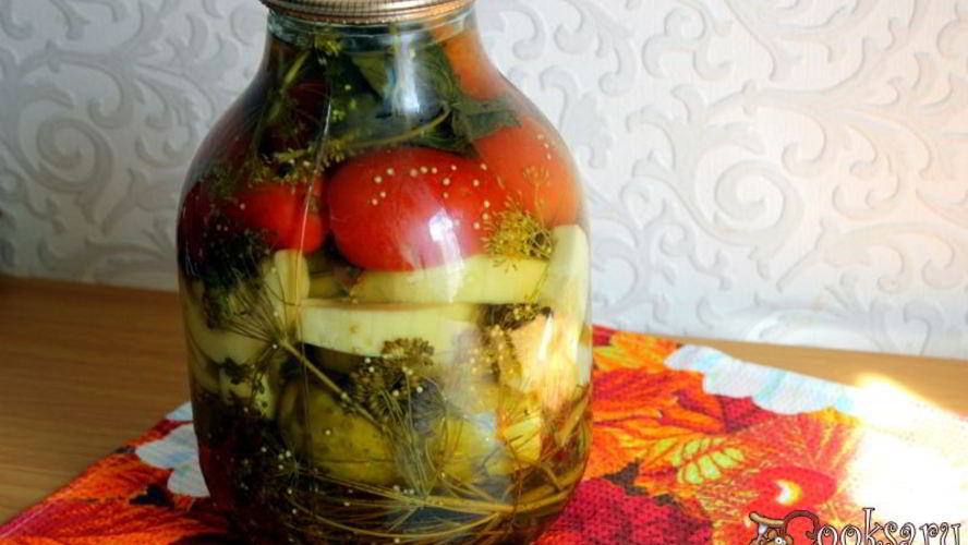 Рецепт ассорти из овощей на зиму