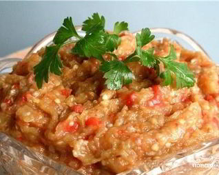 Баклажаны с чесноком на зиму