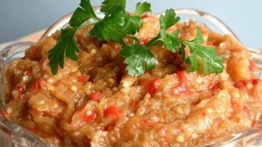 Рецепт баклажанов с чесноком на зиму