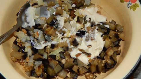 баклажаны с майонезом на зиму