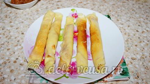 блинчики с джемом