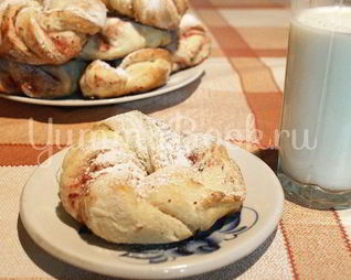 Бублики с джемом