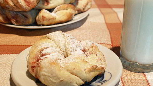 бублики с джемом