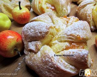 Булочки с абрикосовым джемом