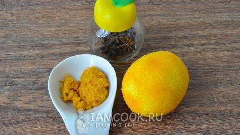 быстрый апельсиновый джем на квиттине