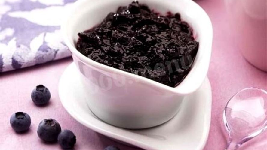 Рецепт черничного джема на зиму