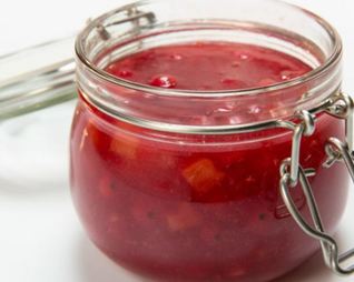 Джем из красной смородины и арбуза