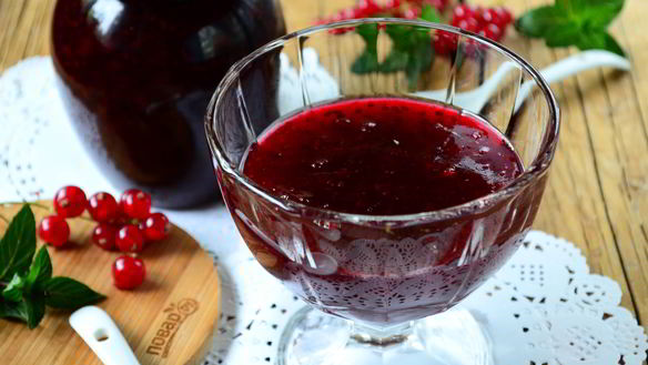 Рецепт Джема из красной смородины на зиму