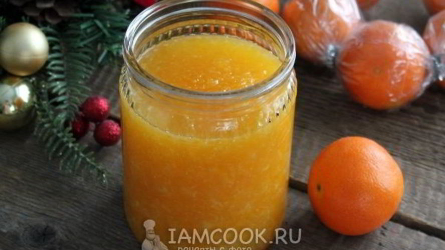 Рецепт джема из мандаринов в микроволновке